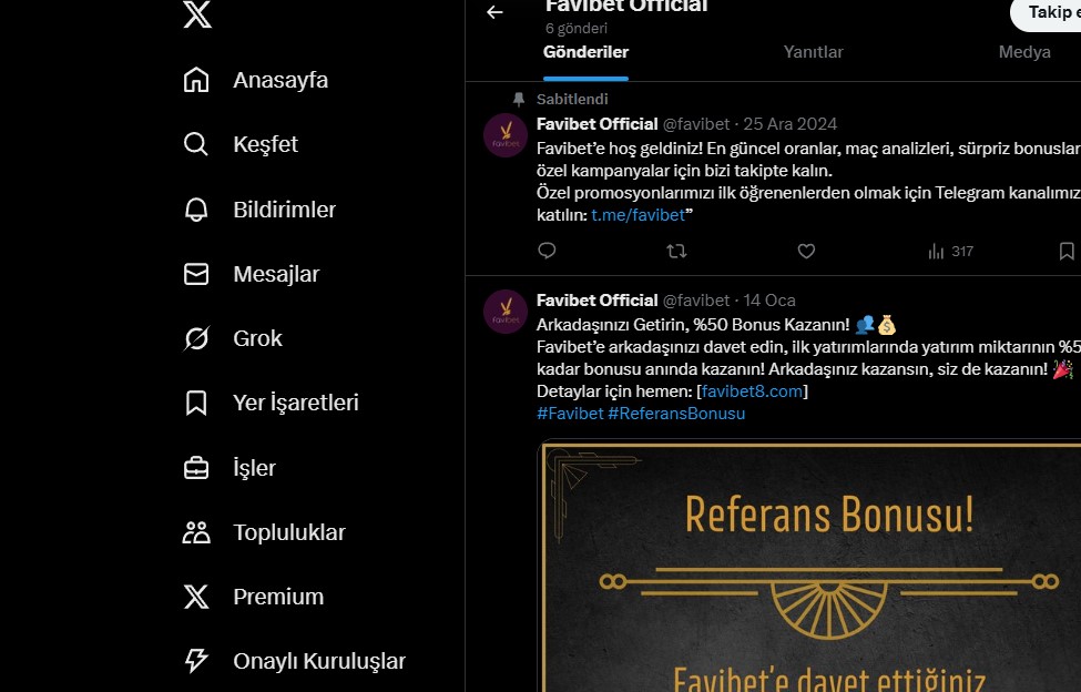 Favibet Twitter